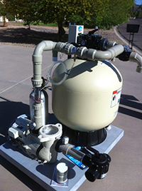 Pad Filter with Pump